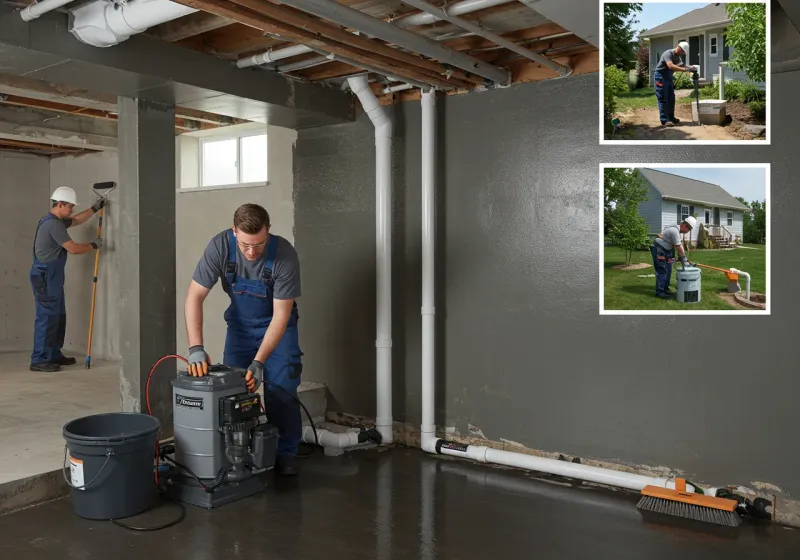 Basement Waterproofing and Flood Prevention process in DeFuniak Springs, FL